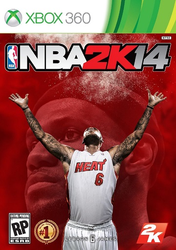 Pochette NBA 2K14 version Xbox 360