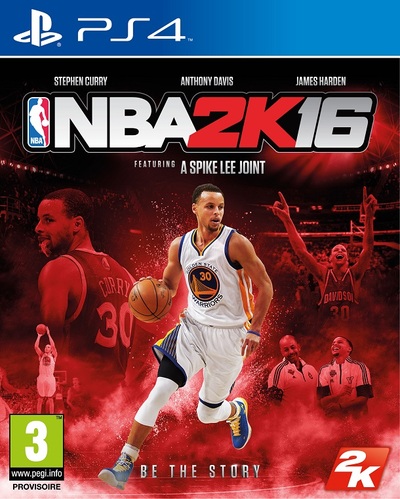 Pochette NBA 2K16 version PlayStation 4