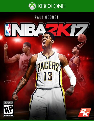 Pochette NBA 2K17 version Xbox One