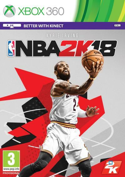 Pochette NBA 2K18 version Xbox 360