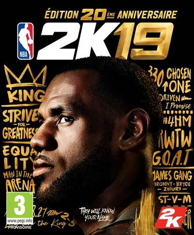 Pochette NBA 2K19 version Android