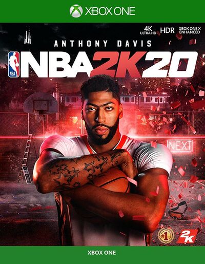 Pochette NBA 2K20 version Xbox One