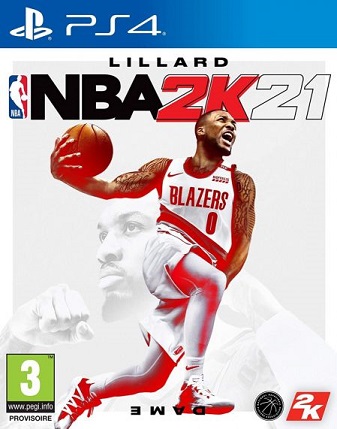 Pochette NBA 2K21 version PlayStation 4