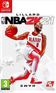 Pochette NBA 2K21 version Switch