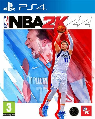 Pochette NBA 2K22 version PlayStation 4