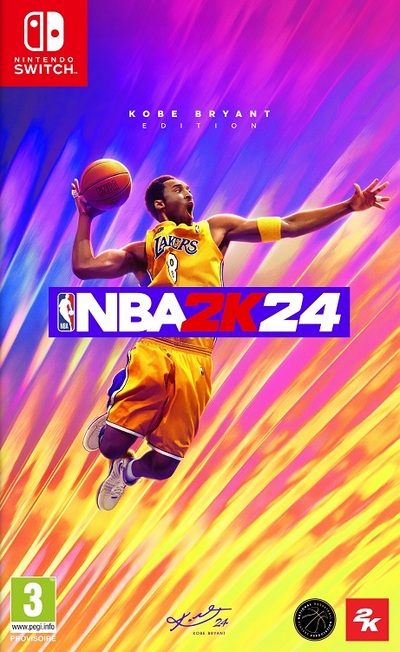 Pochette NBA 2K24 version Switch