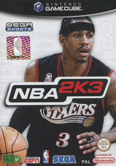 Pochette NBA 2K3 version GameCube