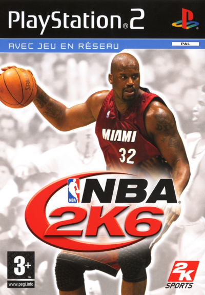 Pochette NBA 2K6 version PlayStation 2