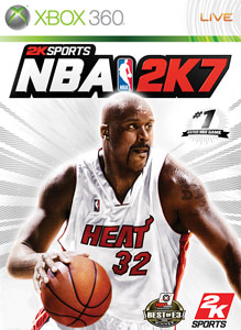 Pochette NBA 2K7 version Xbox 360
