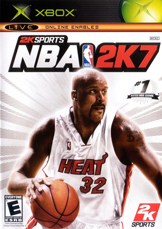 Pochette NBA 2K7 version Xbox
