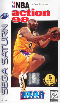 Pochette NBA Action 98 version Saturn