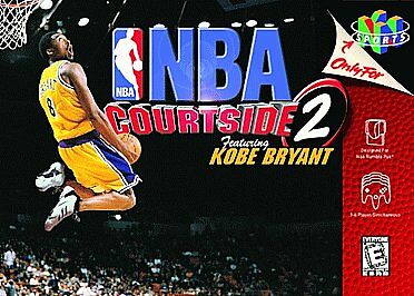 Pochette NBA Courtside 2 featuring Kobe Bryant version Nintendo 64