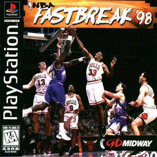 Pochette NBA Fastbreak '98 version PlayStation