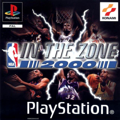 Pochette NBA in the Zone 2000 version PlayStation