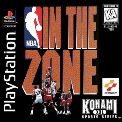 Pochette NBA in the Zone version PlayStation
