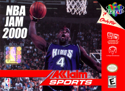 Pochette NBA Jam 2000 version Nintendo 64