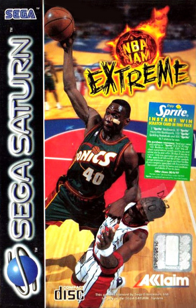 Pochette NBA Jam Extreme version Saturn