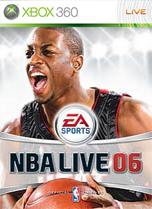Pochette NBA Live 06 version Xbox 360