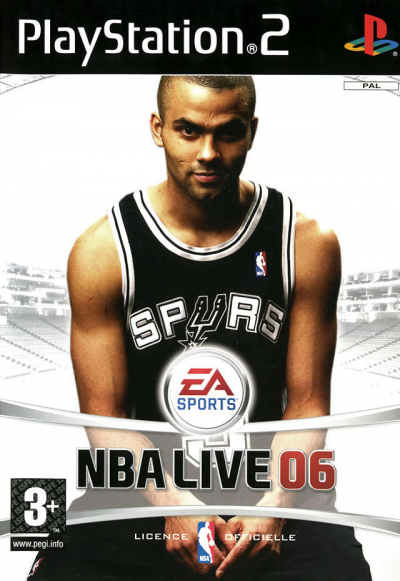 Pochette NBA Live 06 version PlayStation 2