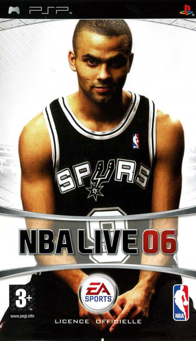 Pochette NBA Live 06 version PSP