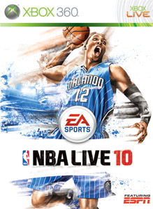 Pochette NBA Live 10 version Xbox 360