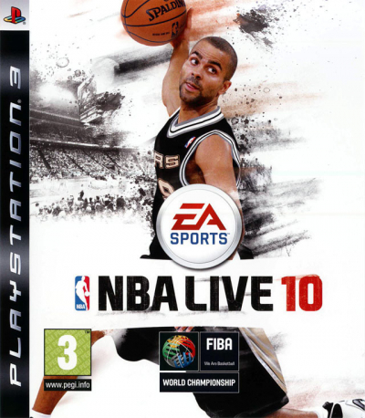 Pochette NBA Live 10 version PlayStation 3