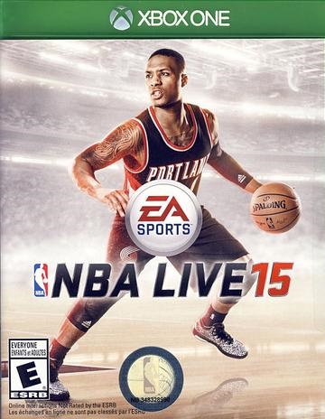 Pochette NBA Live 15 version Xbox One