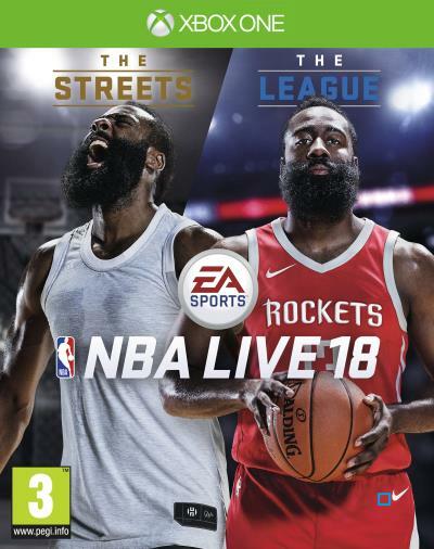 Pochette NBA Live 18 version Xbox One