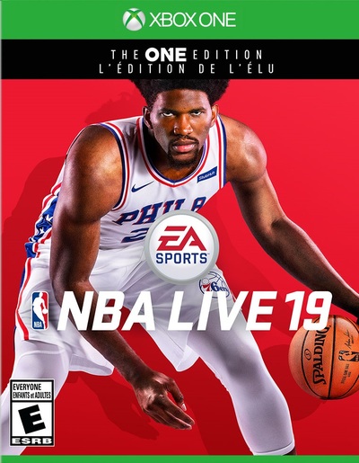 Pochette NBA Live 19 version Xbox One
