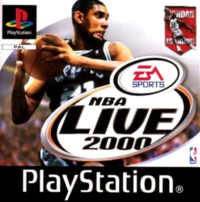 Pochette NBA Live 2000 version PlayStation