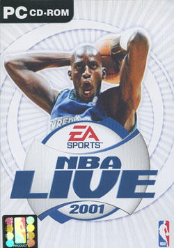 Pochette NBA Live 2001 version PC Windows