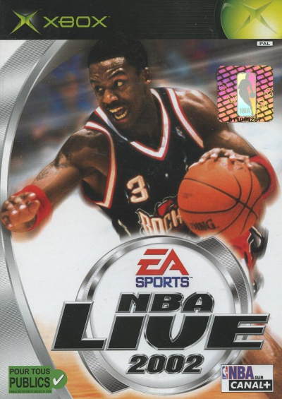 Pochette NBA Live 2002 version Xbox