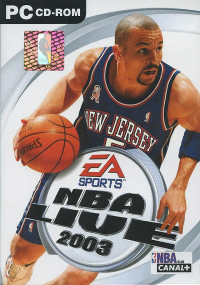 Pochette NBA Live 2003 version PC Windows