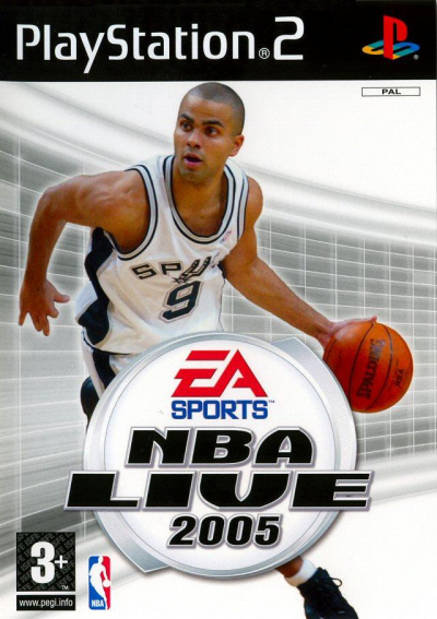 Pochette NBA Live 2005 version PlayStation 2