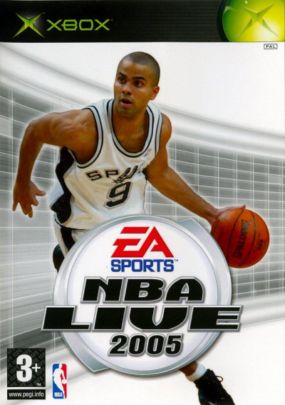 Pochette NBA Live 2005 version Xbox