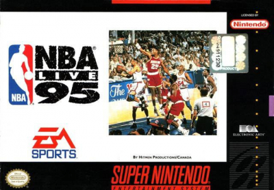 Pochette NBA Live 95 version Super Nintendo