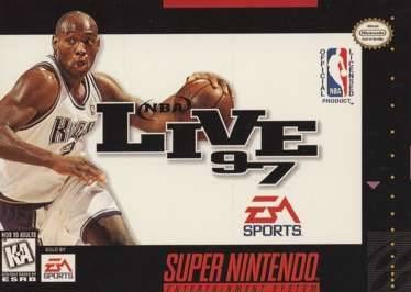 Pochette NBA Live 97 version Super Nintendo