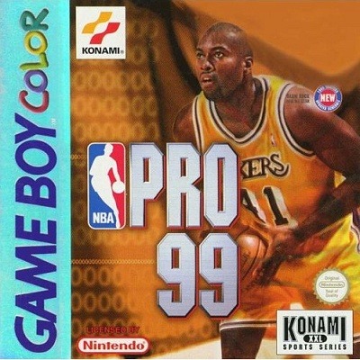 Pochette NBA Pro 99 version GameBoy/Color