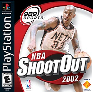 Pochette NBA ShootOut 2002 version PlayStation