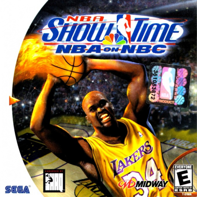 Pochette NBA Showtime : NBA on NBC version Dreamcast