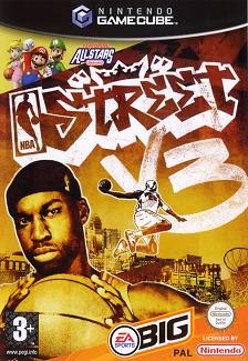 Pochette NBA Street V3 version GameCube