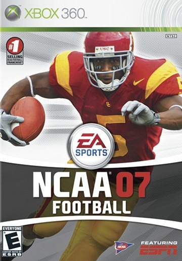 Pochette NCAA Football 07 version Xbox 360