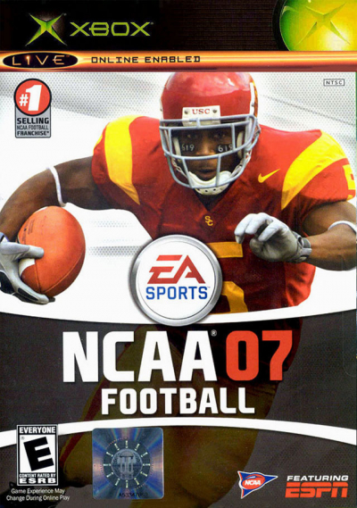 Pochette NCAA Football 07 version Xbox