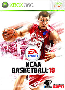 Pochette NCAA Basketball 10 version Xbox 360
