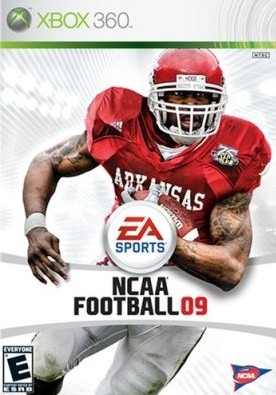 Pochette NCAA Football 09 version Xbox 360