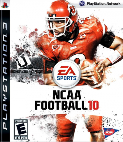Pochette NCAA Football 10 version PlayStation 3