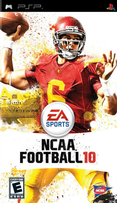 Pochette NCAA Football 10 version PSP