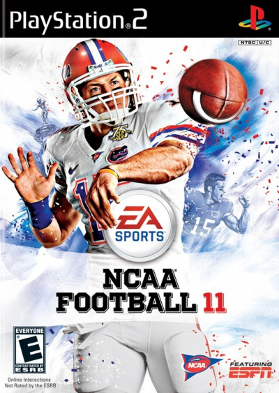 Pochette NCAA Football 11 version PlayStation 2