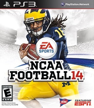 Pochette NCAA Football 14 version PlayStation 3