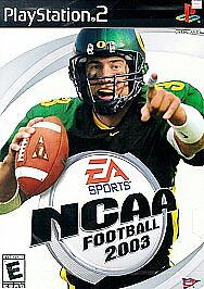 Pochette NCAA Football 2003 version PlayStation 2